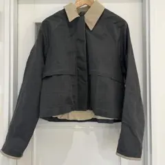 ZARA ザラ　コントラストカラーワックスジャケット