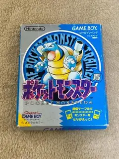極美品】ポケットモンスター 青 ゲームボーイ - メルカリ