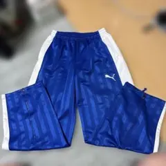 プーマ　ジャージ　パンツ　L ブルー