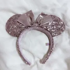 ミニー スパンコール カチューシャ