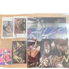 ジョジョの奇妙な冒険 キャラポトレ ウエハース スシロー クリアファイル セット