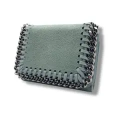 STELLA McCARTNEY 三つ折り財布 水色