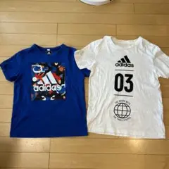 adidas Tシャツ 2枚セット 150センチ