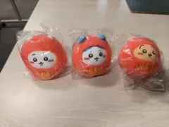 ちいかわ だるまになっちゃった！ころりん起き上がりこぼしぬいぐるみ　 3個セット