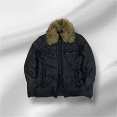 y2k archive gimmick 平成　光沢　ファー付き　中綿ジャケット
