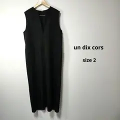 un dix cors アンディコール ジャンパースカート M 黒
