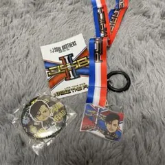 ⭕️即購入可能⭕️★今市隆二ネックストラップ＆缶バッジセット★ガチャ★カプセル★縁日