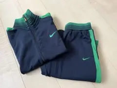 Nike ナイキ ジャージ上下セット ネイビー×グリーン