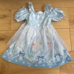 【新品未使用】アナ雪 エルサ ワンピース水着 100cm 水色