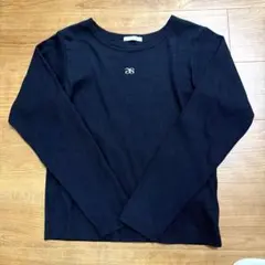 ehkasopo ブラック　ロングTシャツのサムネイル