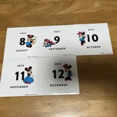 アルバス　2023年　アルバム　マンスリーカード　ディズニー　ミニー　ましかくのサムネイル