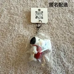SNOOPY スヌーピー茶屋　コスチュームキーホルダー　信州りんご