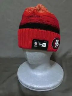 【NEWERA】社製 NFLアメフト　SF 49ers ニットキャップ