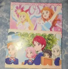 アイカツ グッズ コスモス ポストカード 2枚セット