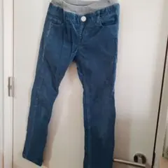 MPS ストレッチコーデュロイパンツ 青 140cm