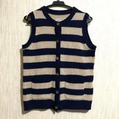 in the groove ニットベスト ウール　インザグルーブ
