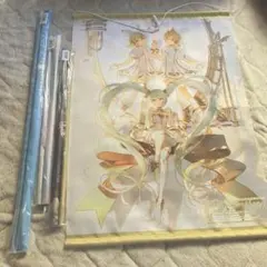 初音ミクシンフォニー　タペストリー4本まとめ売り