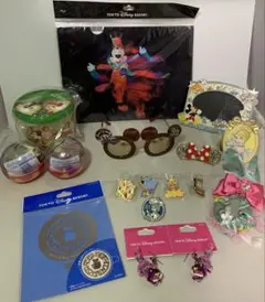 まとめ　東京ディズニーリゾート ピアス ヘアピン ピンバッジ ミラー　等 １６点
