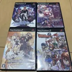 セイクリッドブレイズ他PS2 ソフト4本セット