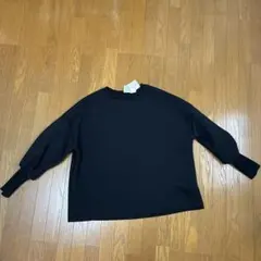 ウィムガゼット　定価17600円 ブラック　袖リブのサムネイル