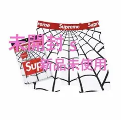 Supreme spidermanボクサーパンツ 白M+ステッカーセット - メルカリ