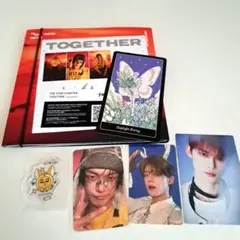 txt AFTERGOLW ヨンジュン　つながるチャーム 付き