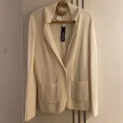 MAX&Co. アイボリー ニットジャケットのサムネイル