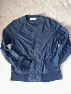 UNITED ARROWSネイビー ジップアップジャケット
