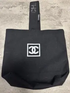 のぼさん様専用 CHANEL ブラック トートバッグ キャンバス ノベルティ