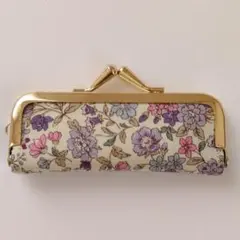 訳あり品　花柄　印鑑ケース　ハンドメイド
