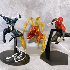 【スパイダーマン】Luminasta フィギュア 3点【箱無し】