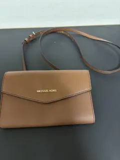 MICHAEL KORS ブラウン ショルダーバッグ