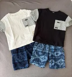 Combi mini Tシャツ＆ハーフパンツセット　100のサムネイル
