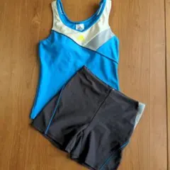 adidas セパレート水着 ブルー グレーのサムネイル