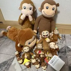 おさるのジョージ ぬいぐるみ キャラクターグッズ