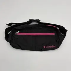 Coleman ボディバッグ ウエストポーチ ブラック ピンクy2kのサムネイル