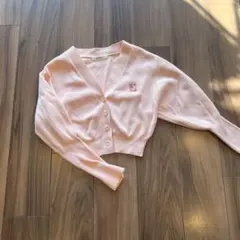 SNIDEL ピンク 長袖カーディガン