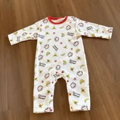 おさるのジョージ　ロンパース 80サイズ
