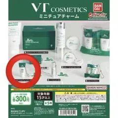 マイルドフォームクレンザー VT COSMETICS ミニチュアチャーム ガチャ