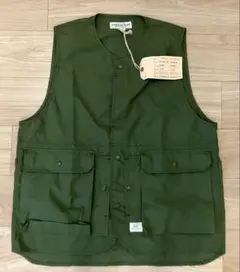 値下中　SASSAFRAS ワークベスト オリーブ XS ベスト 美品 2026年最新】SASSAFRAS メンズ ベストの人気アイテム - メルカリ