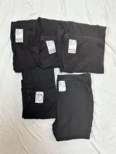 【5枚セット】HEATTECH EXTRA WARM ブラックレギンス 150