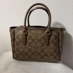 COACH シグネチャー ハンドバッグ 2way