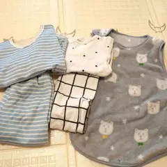 ベビー キッズパジャマセット スリーパー