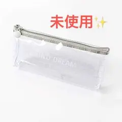大特価❣️ポーチ　透明 ペンケース 筆箱 クリア　メイク　持ち運び　ジップ