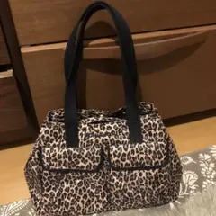 SONIA RYKIEL ヒョウ柄 ボストンバッグ　お値下げ　美品