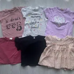 ベビー服 トップス 半袖 女の子 80サイズ まとめ売り