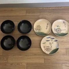 葛飾北斎 銘々皿 6枚セット 漆器風 - メルカリ
