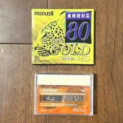 【新品未開封】maxell MD & victor miniDV セット