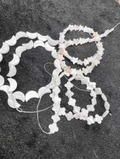 【天然石】マザーオブパール まとめ売り