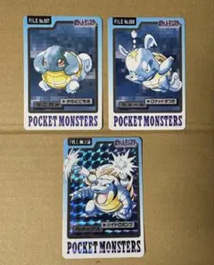 ポケモン ゲットカード スーパーコレクション ゼニガメ カメックス